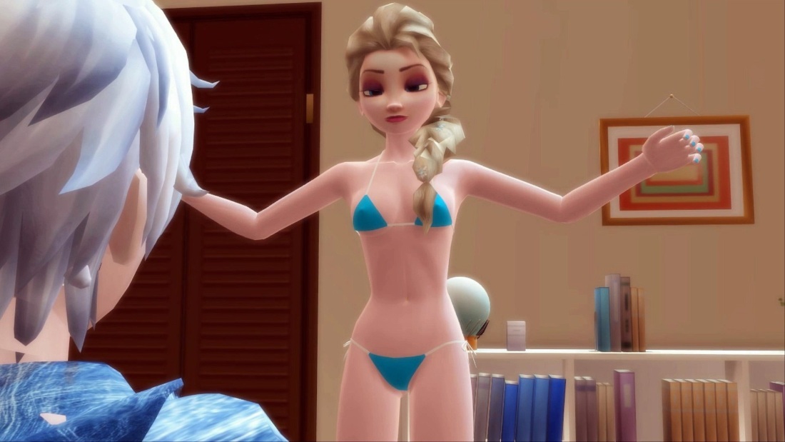 Frozen Elsa нижнее белье 3д