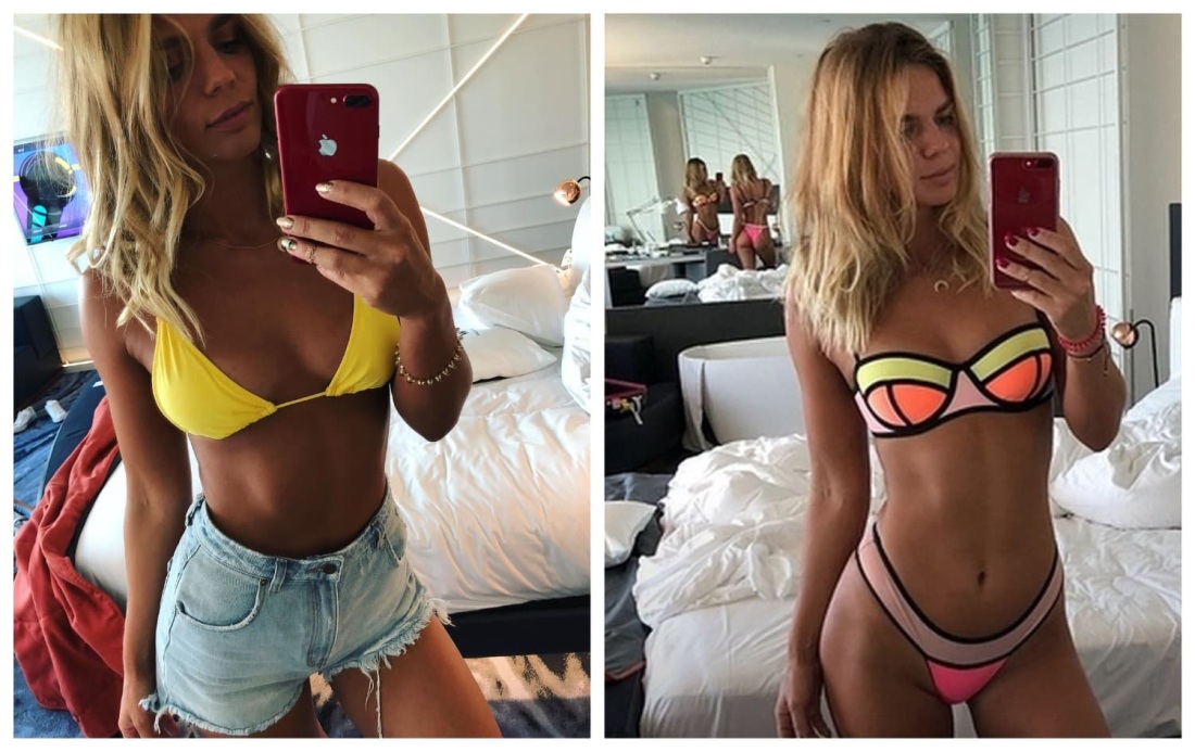 Юлия Ефимова в купальнике