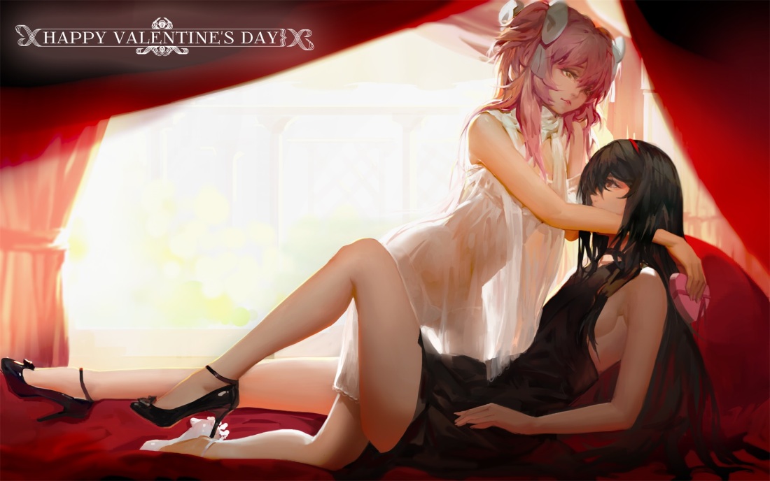 Любовь между девушками аниме