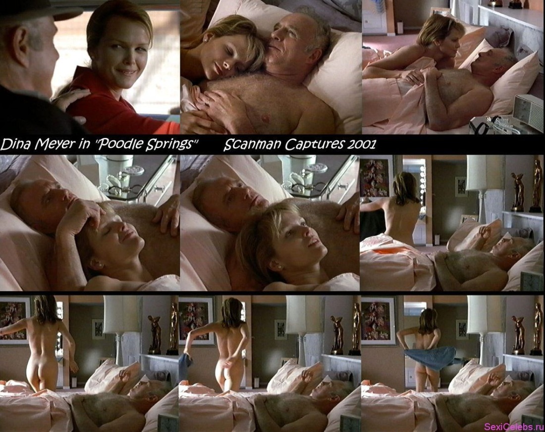 Дина Мейер сцена в душе