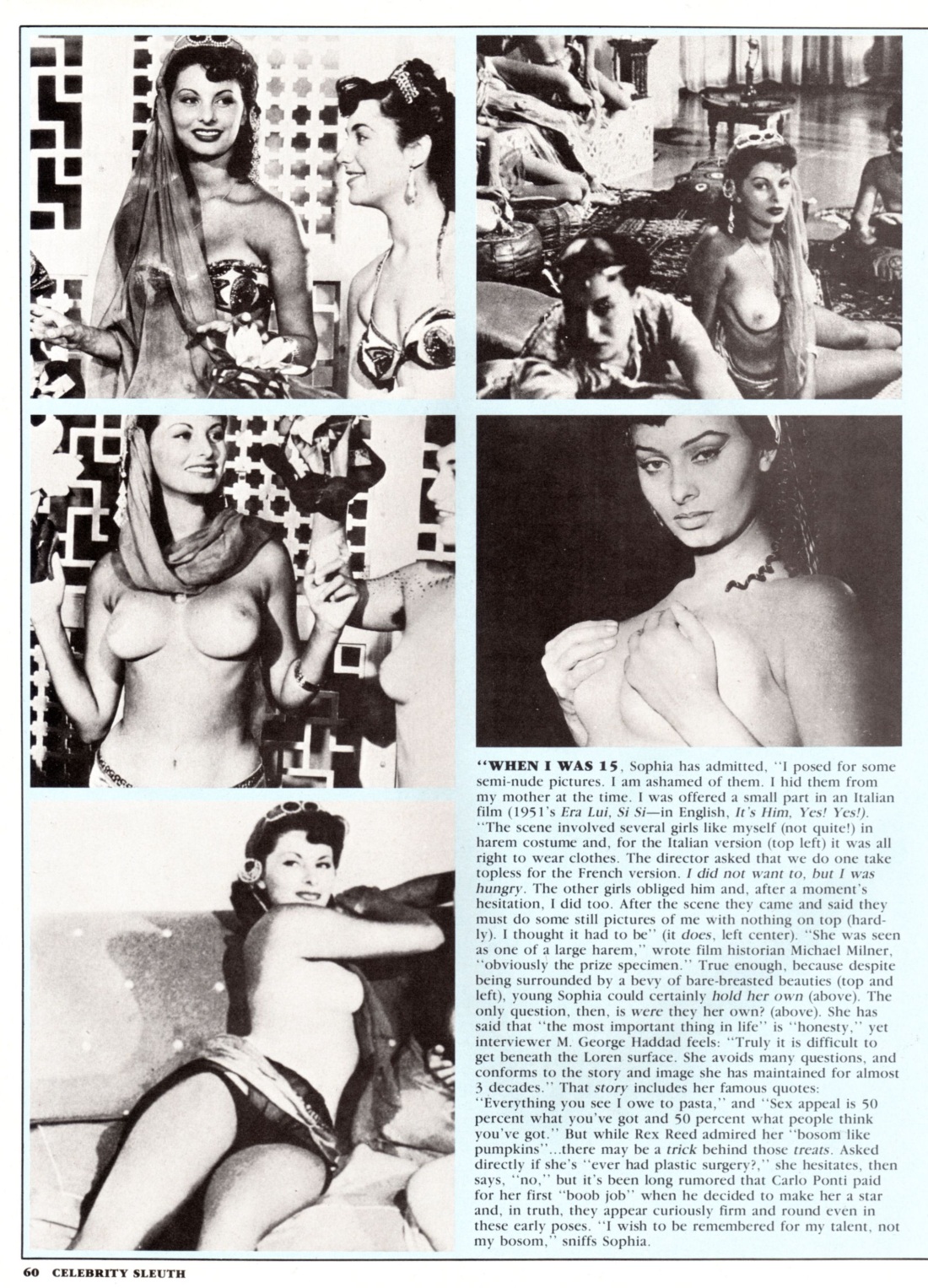 Эротические сцены с Софи Лорен