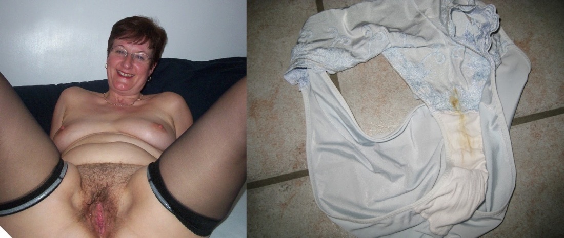 Пожилые женщины в грязных трусах