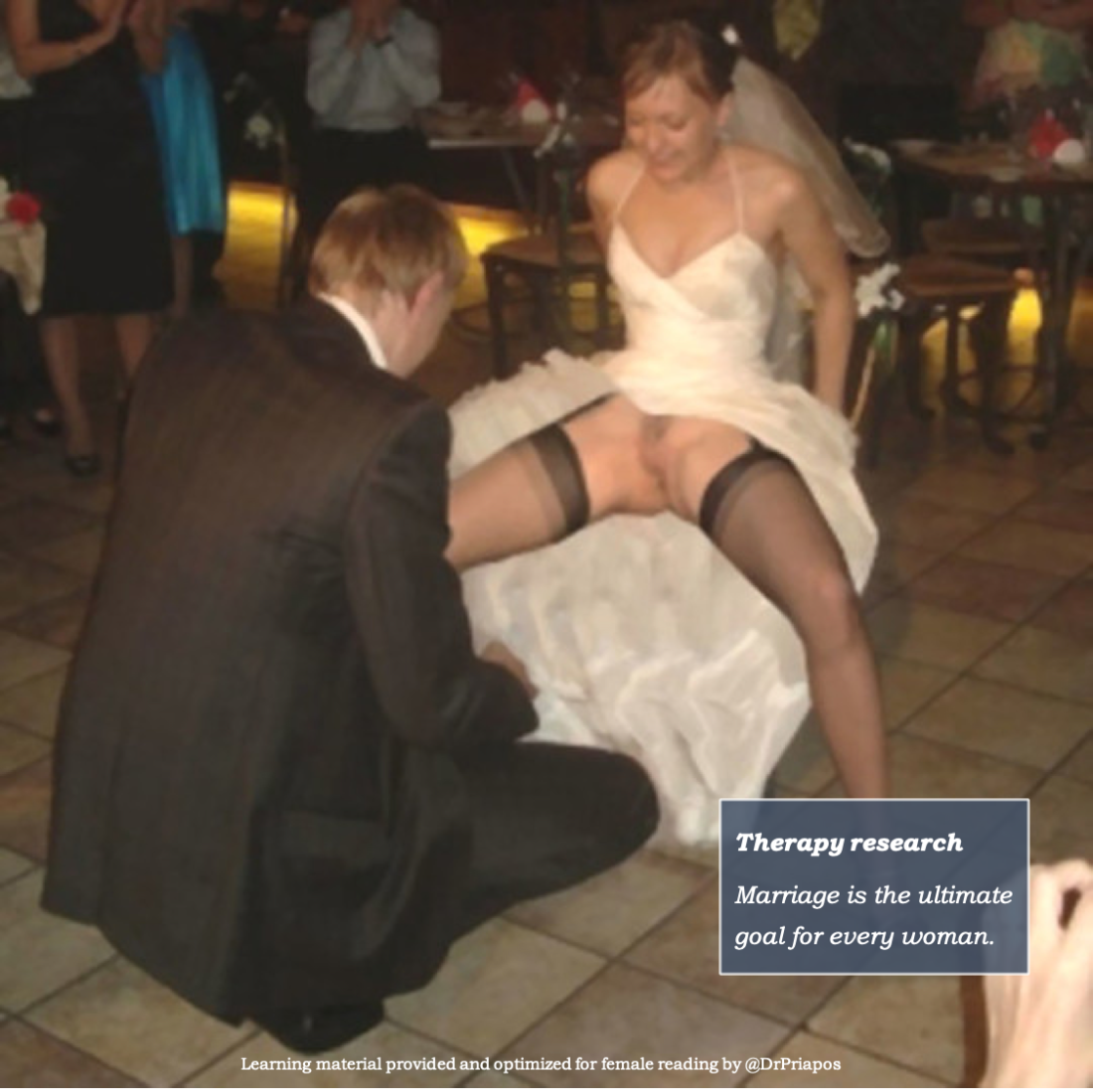 Невесты засветили свои киски