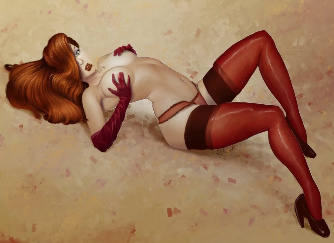 Джессика рэббит эро арт