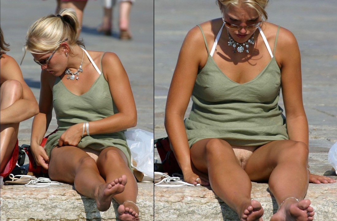 Случайные снимки голых женщин