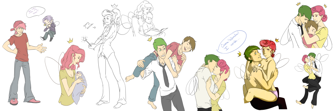 Волшебные покровители Космо и Ванда аниме