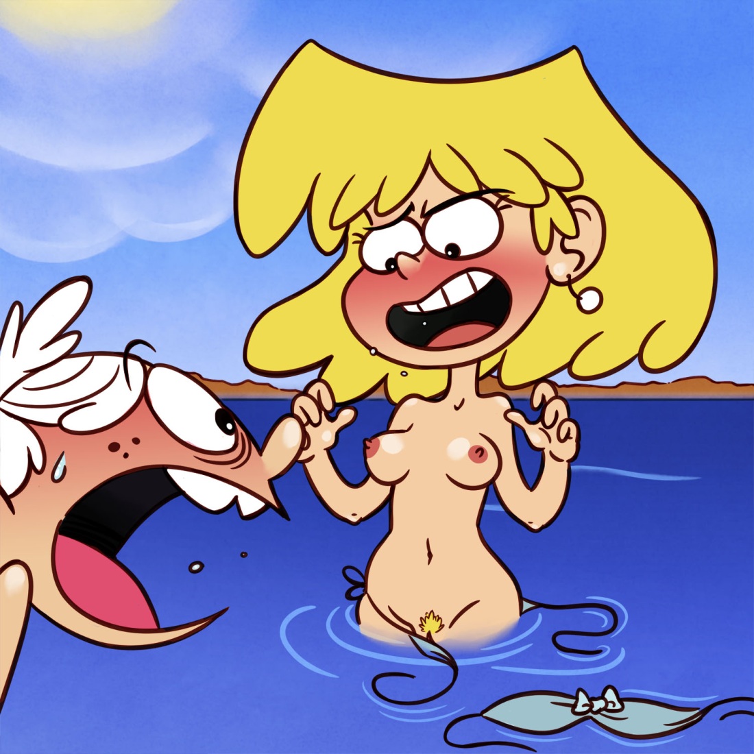 Лори лауд и Линкольн голая