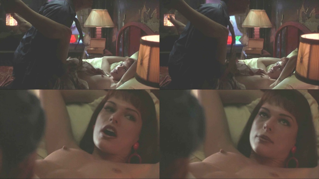 Мила Йовович голая обитель зла