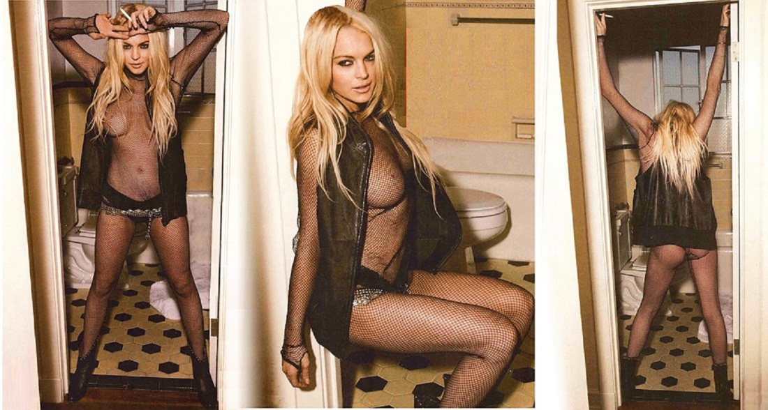 Линдси Лохан обнаженка