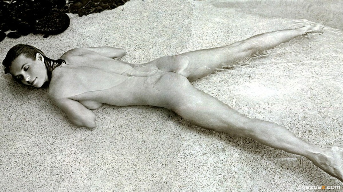 Катарина Витт фотосессия водопад