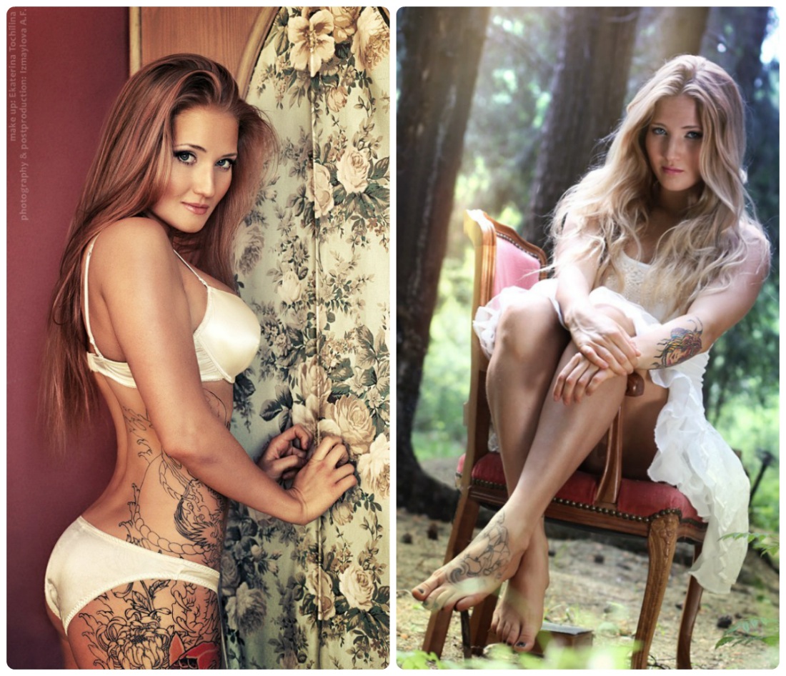 Анастасия ММА Янькова тату