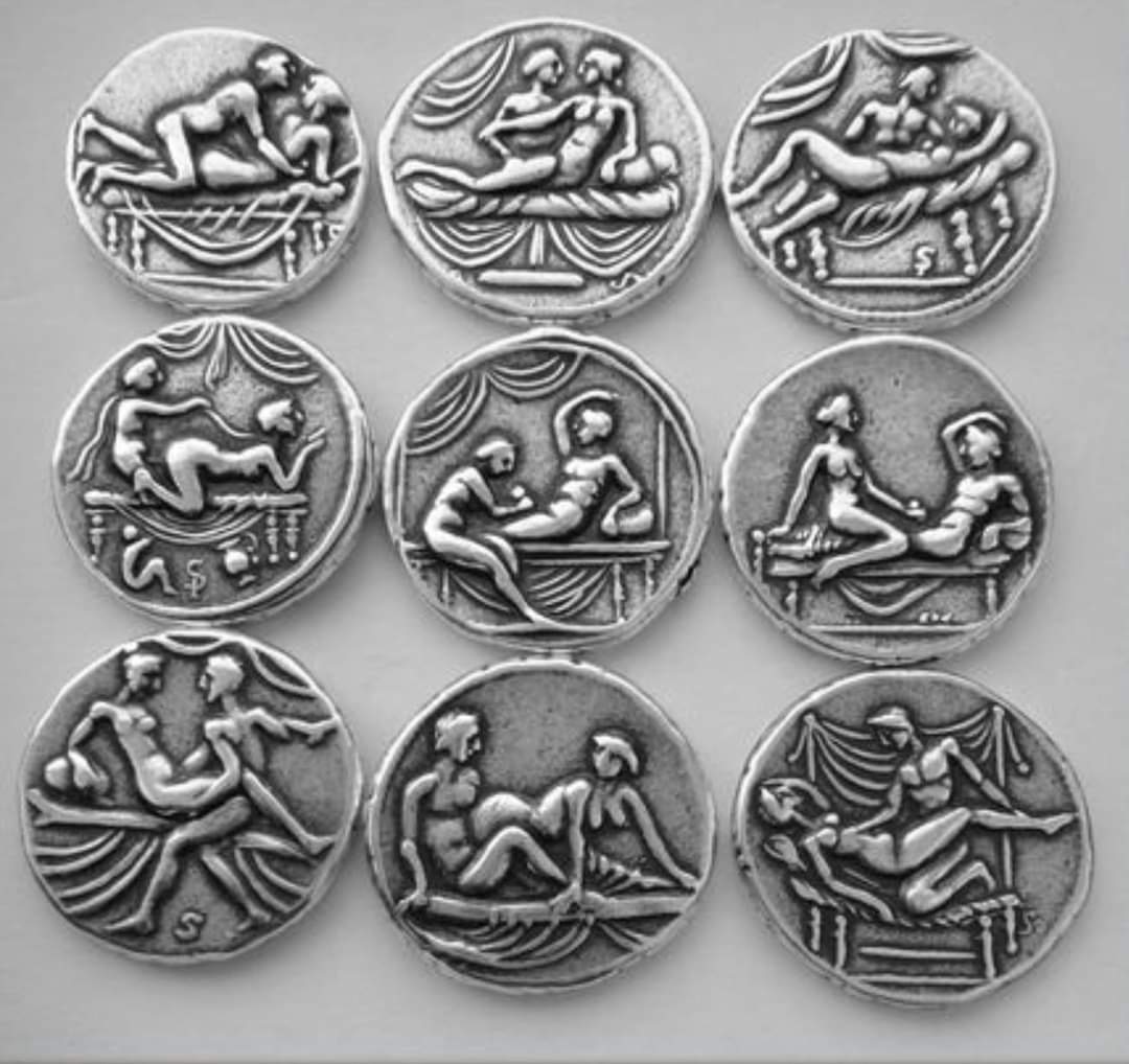 Древние монеты спинтрии