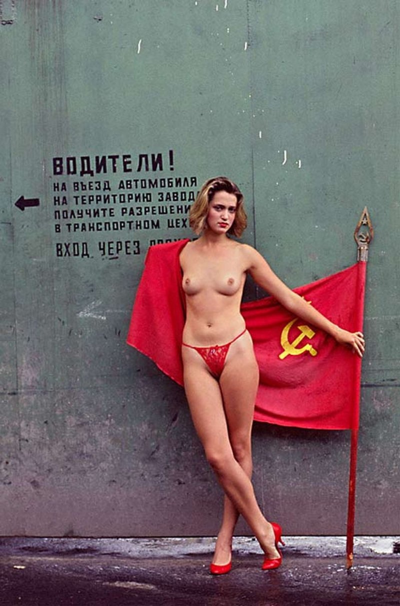 Старые снимки голых девушек, сделанные в СССР