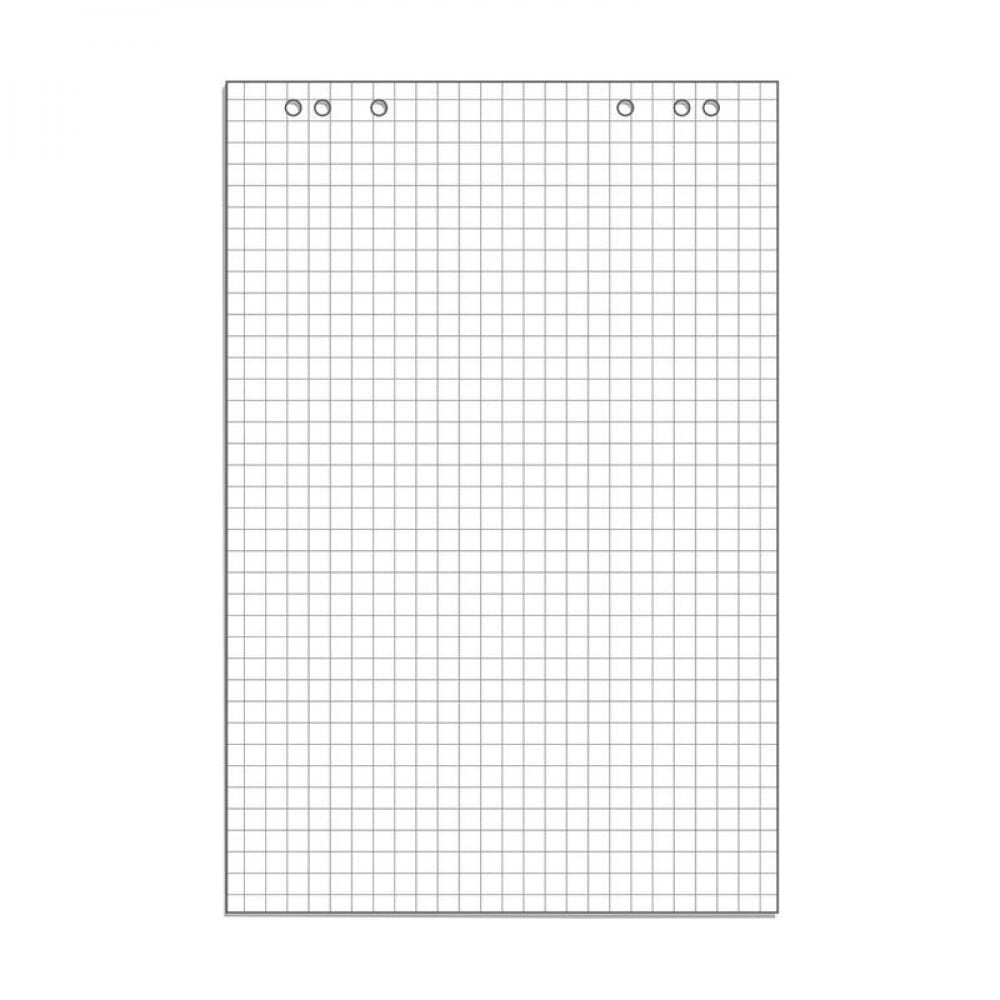 Блок бумаги для флипчартов клетка 67,5х98 10 лист. 80гр. Attache