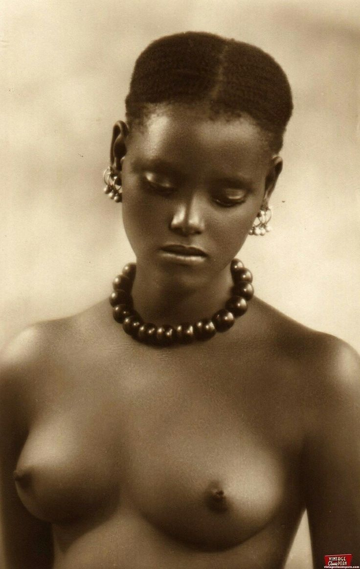 Голые негритянки ретро