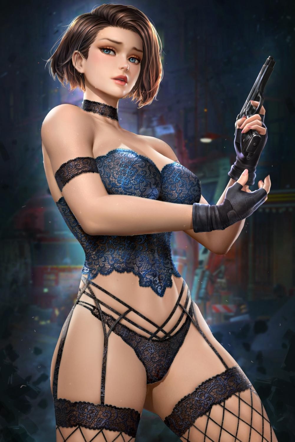 Голая Джилл Валентайн - Resident Evil 3 Remake-Nude Mod