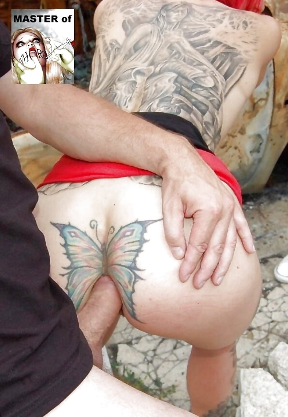анал с татуировкой на жопе фото 7