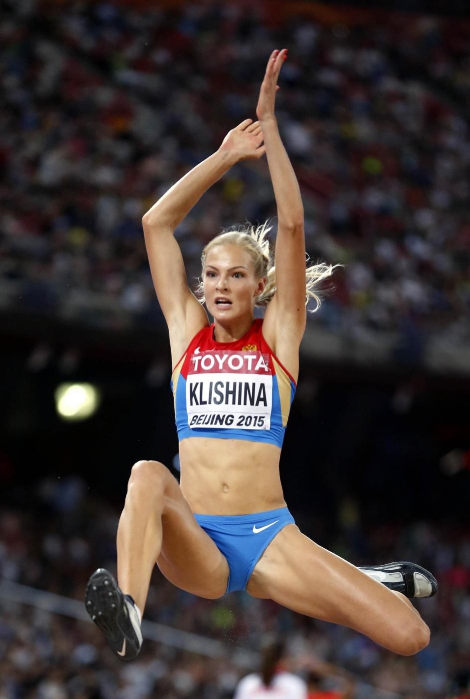 Дарья Клишина засветила