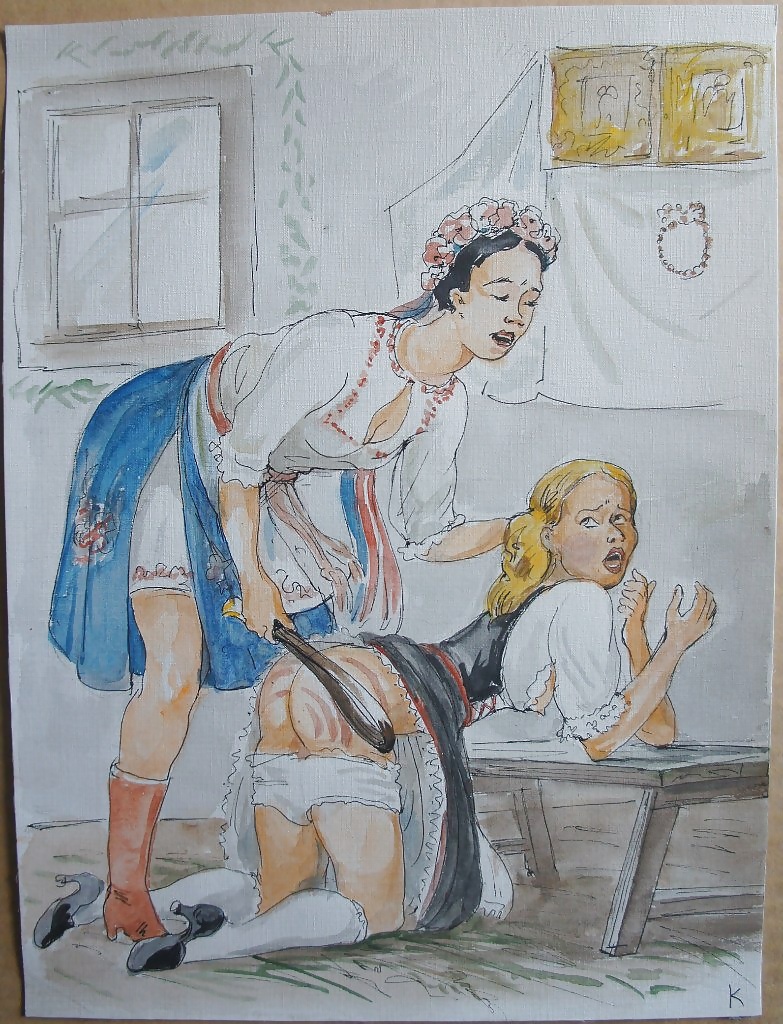 Живопись в стиле Спанкинг