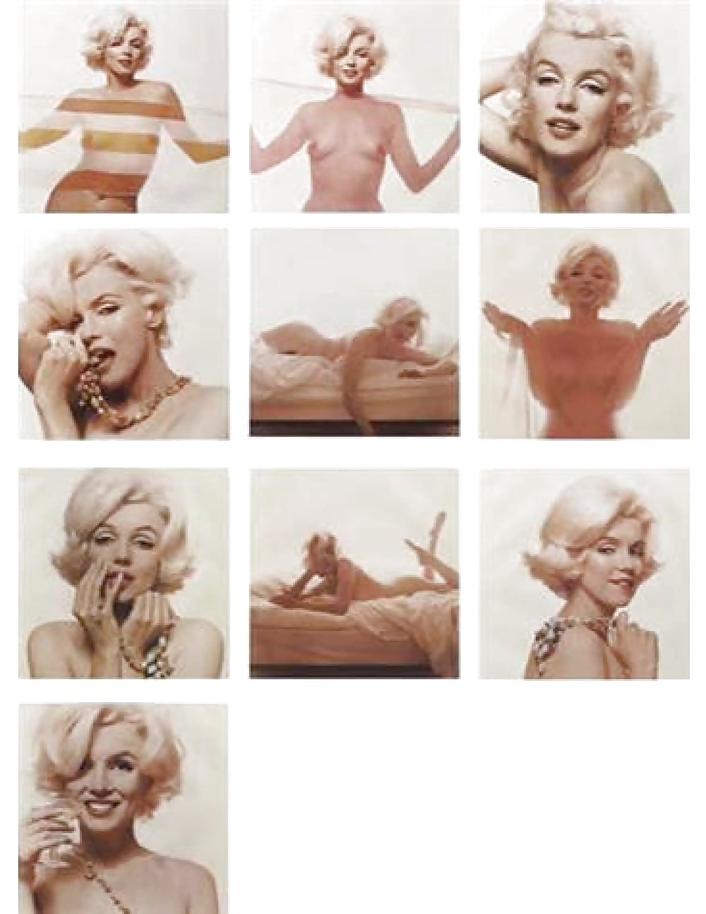 Мэрилин Монро и Андре де Динес