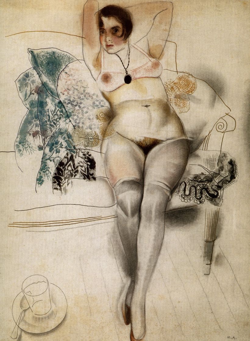 Порнографическая Графика в живописи