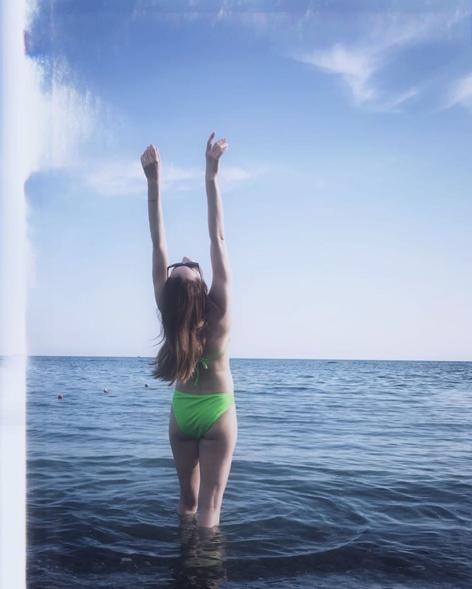 Валентина Рубцова в купальнике