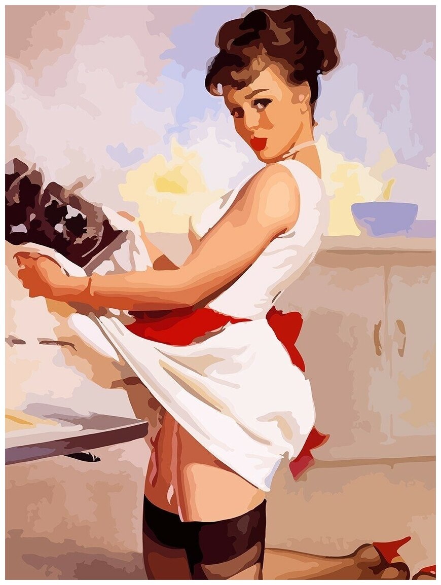 Советский пин ап Валерий Барыкин