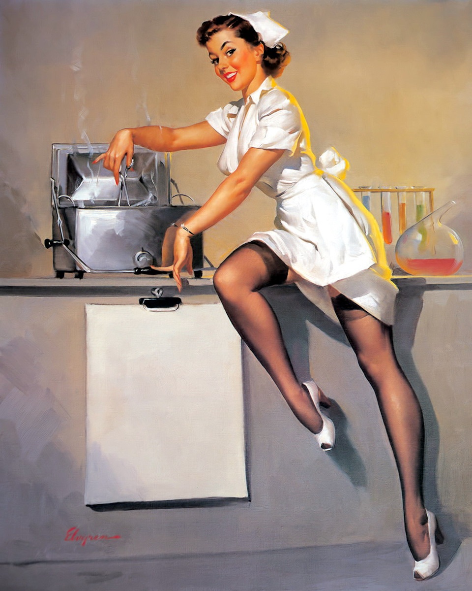 Художник Джил Элвгрен (Gil Elvgren)