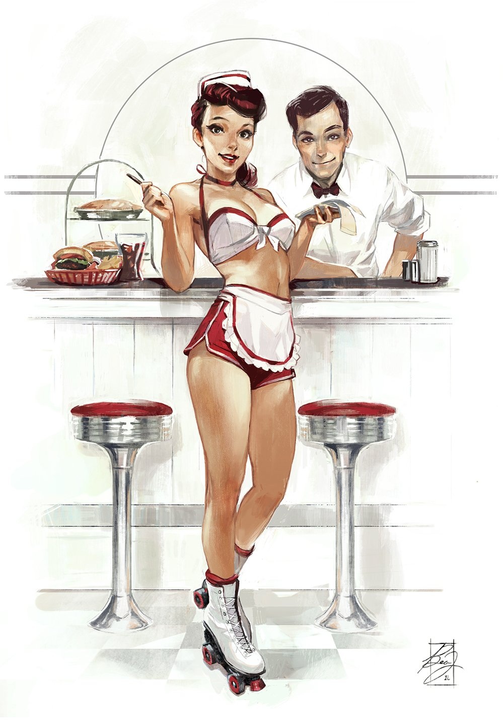 Джил Элвгрен Gil Elvgren