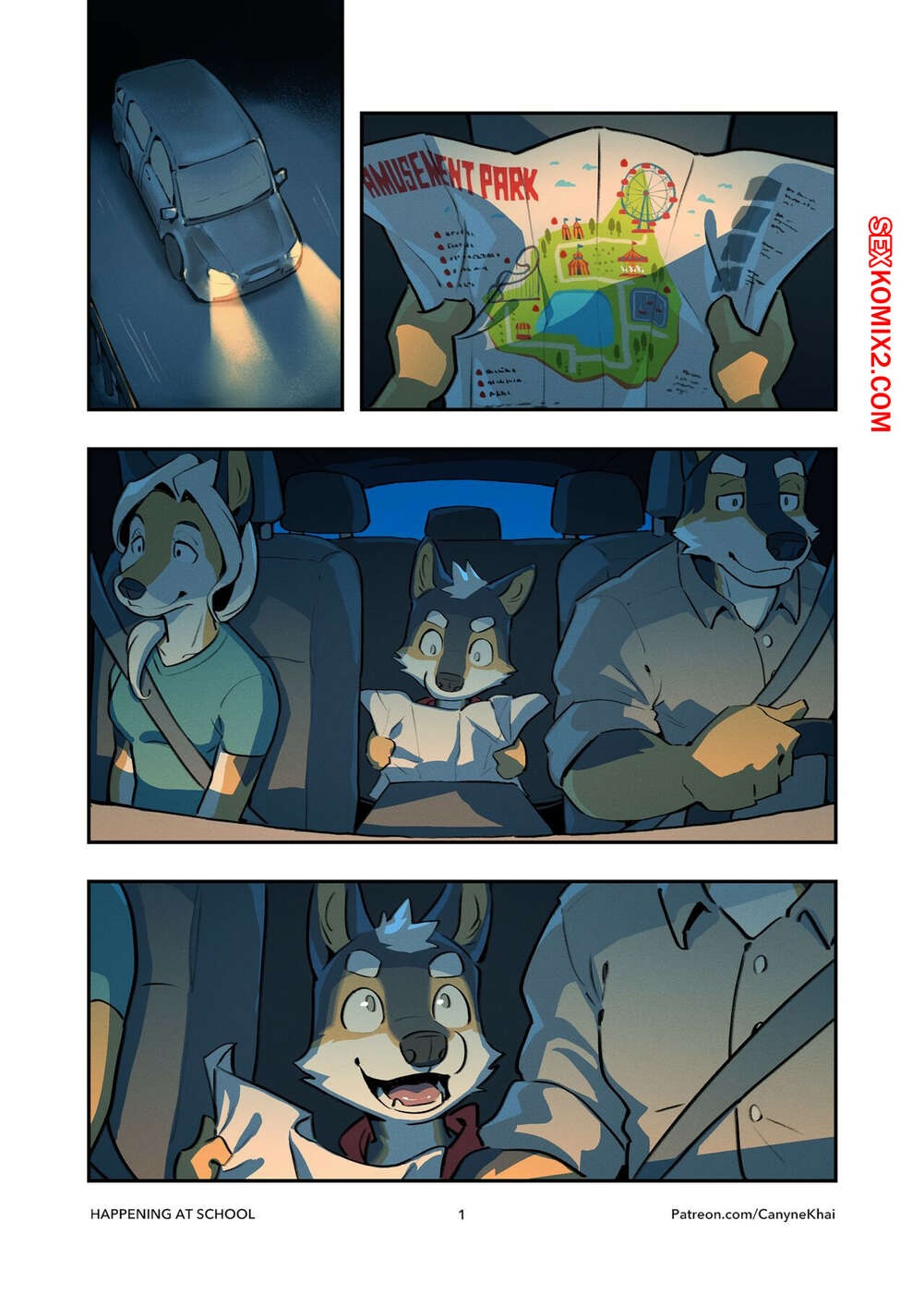 Canyne khai Yaoi Comics