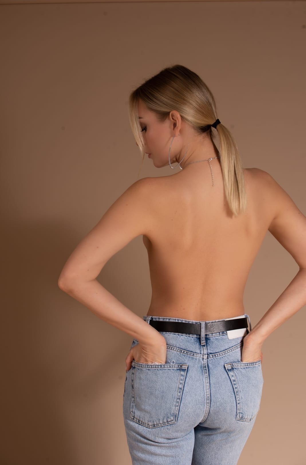 Юлия Топольницкая в Нижнем белье