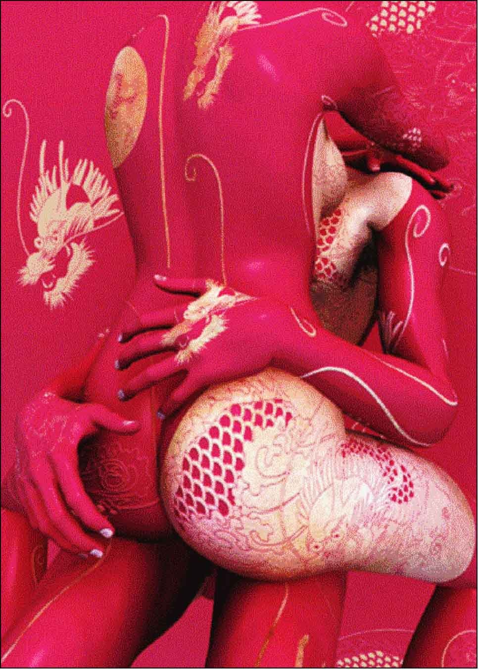 Эротические рисунки на теле