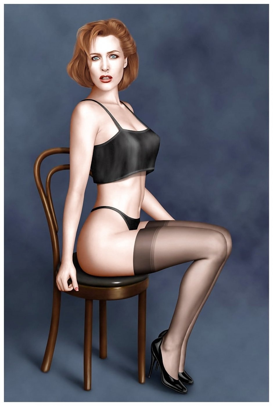 Звезды голые джилиан Андерсон