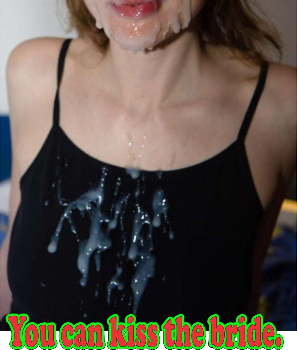 Обкончал лицо и одежду