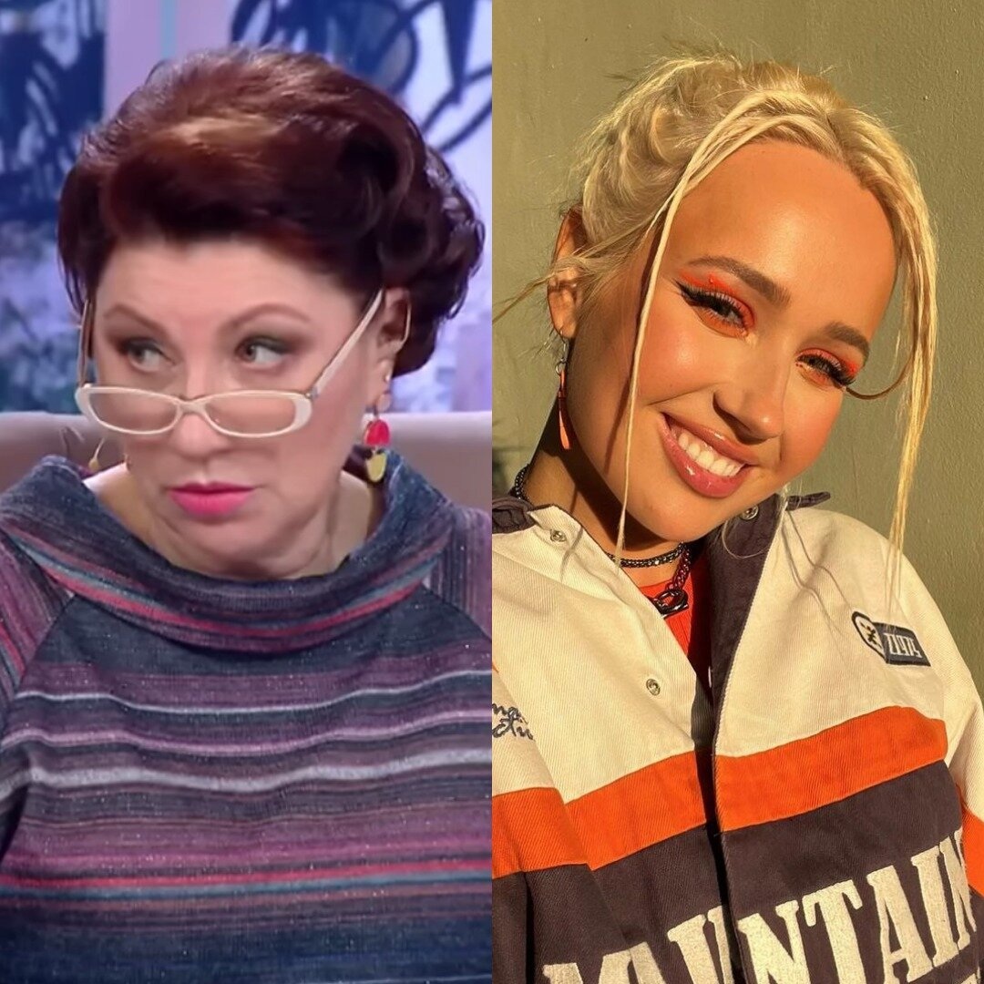 Marika Fruscio в эфире грудь