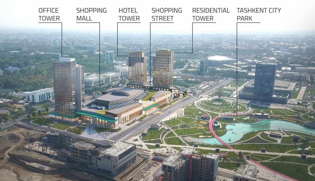 Ташкент City Mall проект