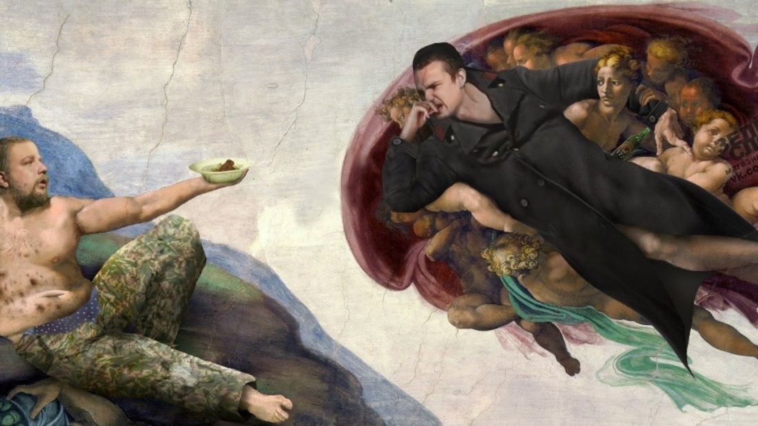 Владимир Епифанцев голый зеленый Слоник