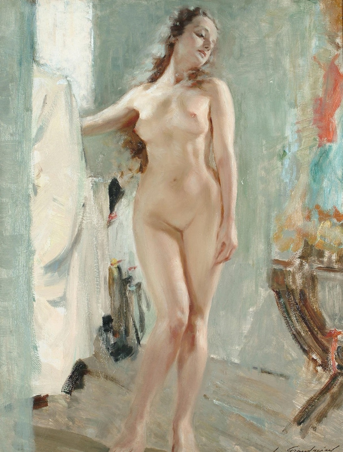 Nude Люсьен Анри Гранд Герард