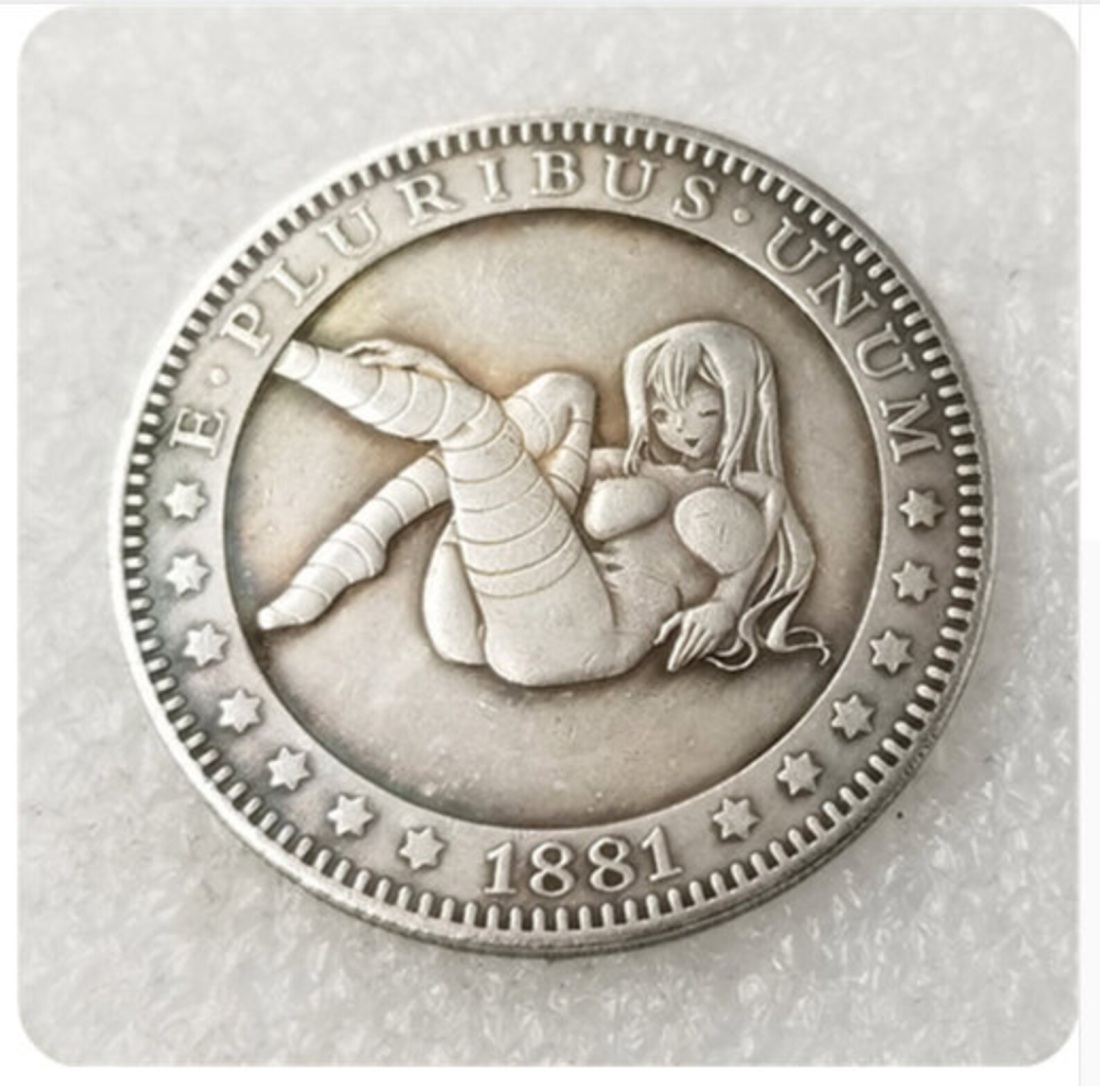 E. Pluribus. Unum.1881 жетон