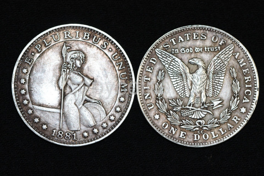 Монета e Pluribus 1881
