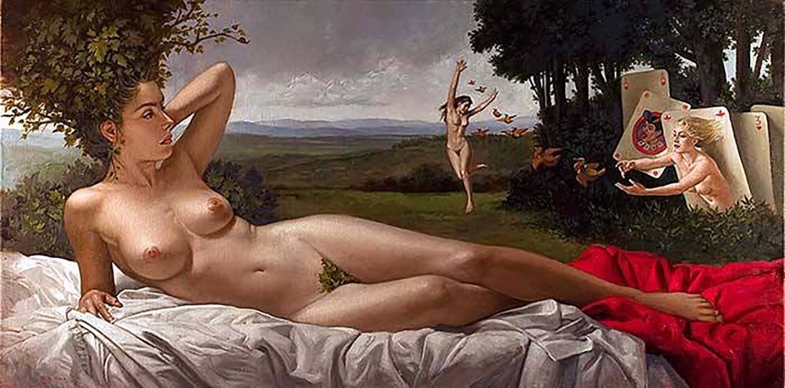 Бруно ди Майо картины ню