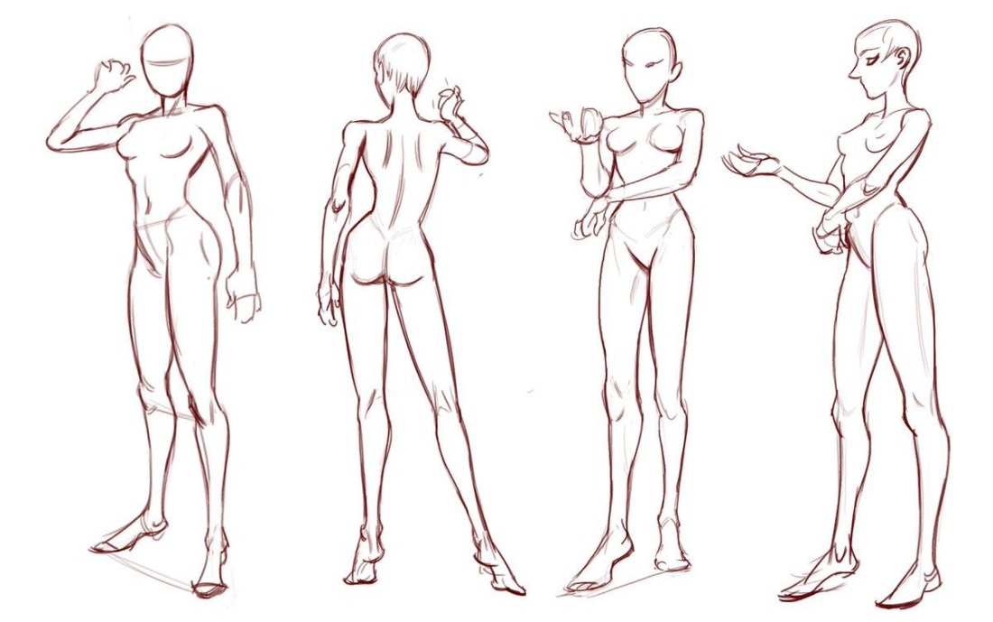 Профиль референс в полный рост