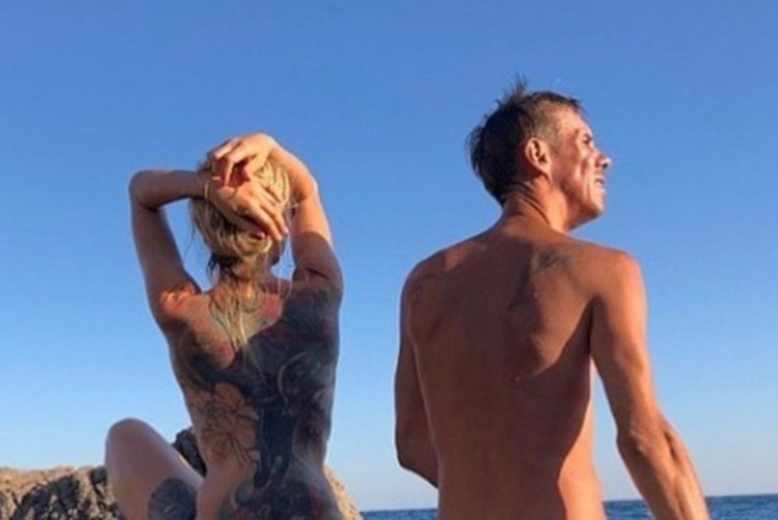 Алексей Панин на пляже