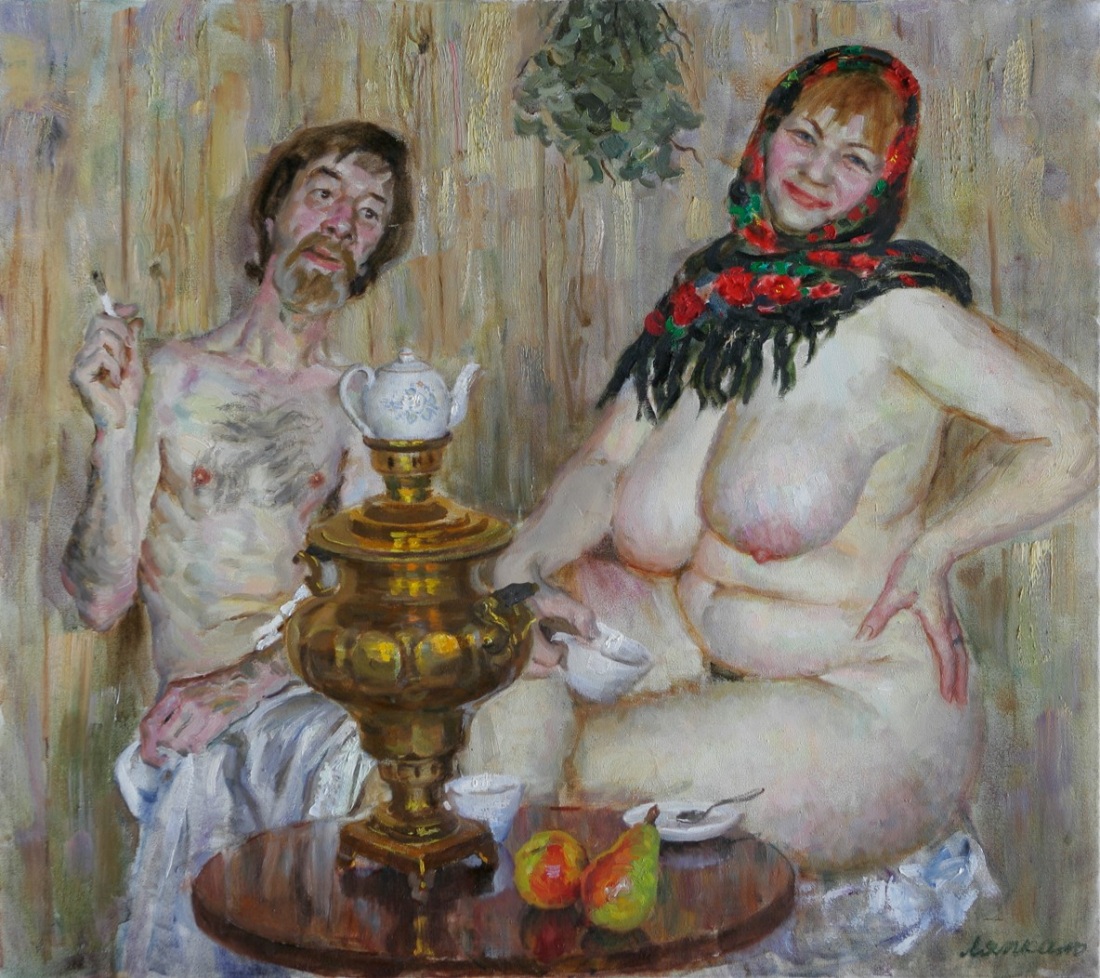 Ляпкало Виктор картины баня