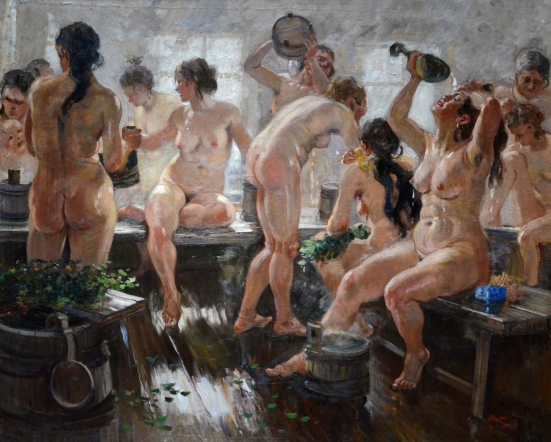 Женщины в русских банях