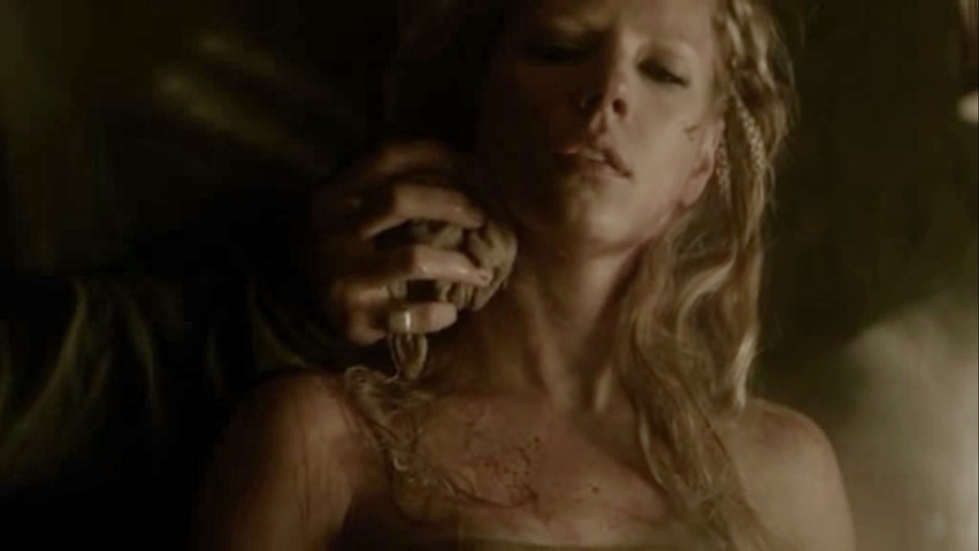 Кэтрин Уинник Викинги сцены