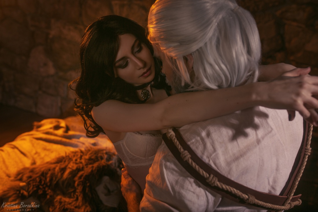 Ведьмак 2 Йеннифер и Геральт