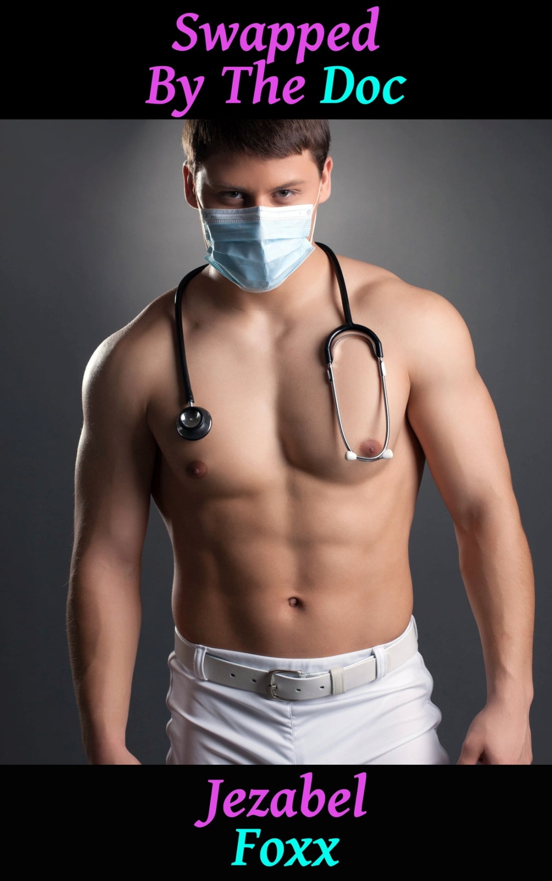 Голый мужик в медицинской маске