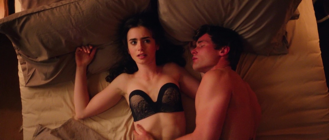 Лили Коллинз в фильме с любовью Рози