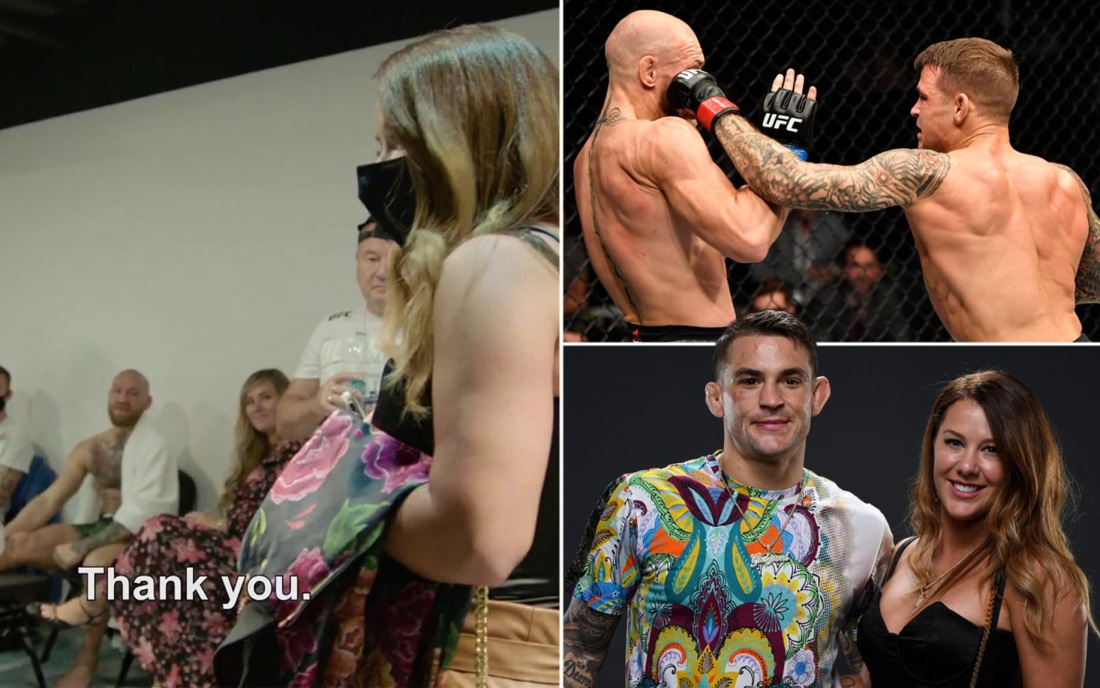 Порье Дастин жена МАКГРЕГОРА